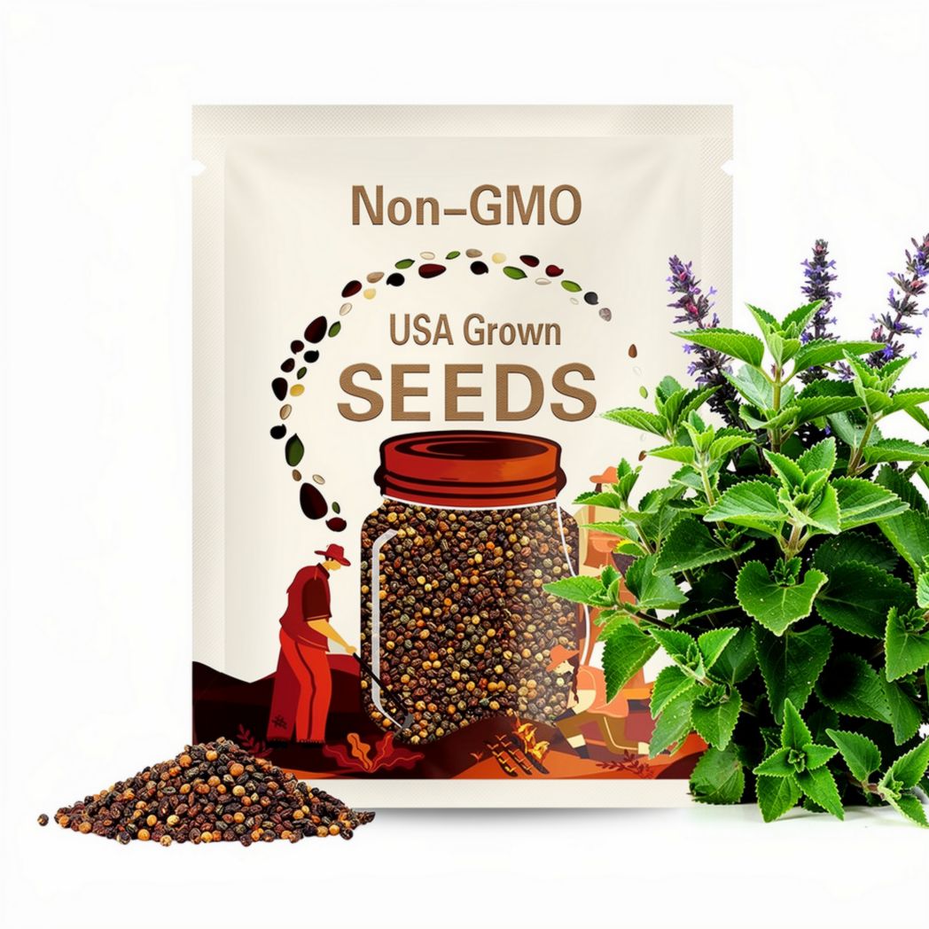 Organic Cuban Oregano Plant (Plectranthus Amboinicus) Seeds