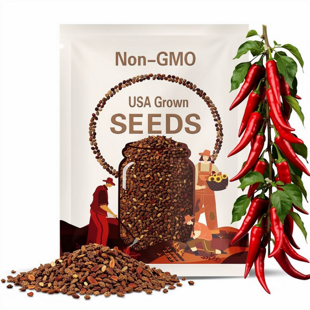 Farmer’s Market Longhorn Pepper Seeds