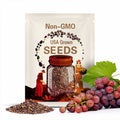 Sweet Organic Red Grape Seeds – 50+ Non-GMO Seeds for Home Growing – Juicy Fruit Vines