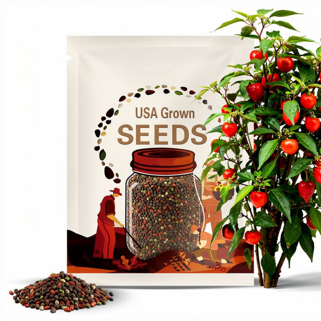 Piment de Bresse French Organic Pepper Seeds