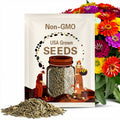 Zinnia, California Giant Mix Heirloom Seeds, Flower Seeds