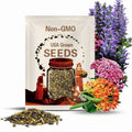 6 Pack Milkweed Collection (seeds are separated) Prairie, Common, Orange, Showy, Swamp and Whorled MW0720E