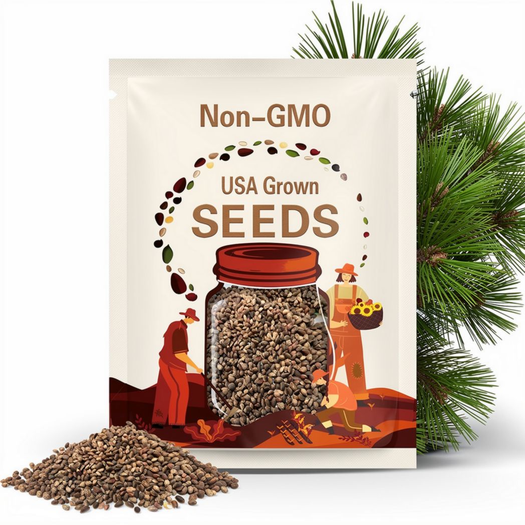 Ponderosa Pine Tree Seeds (PINUS PONDEROSA) (Or, Wa, Ca)
