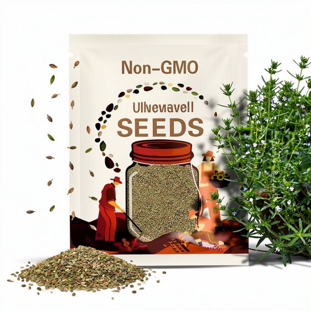 Summer Savory Seeds - Organic, Heirloom, Open Pollinated, Non GMO - Grow Indoors, Outdoors, In Grow Beds, Soil, Hydroponics & Aquaponics